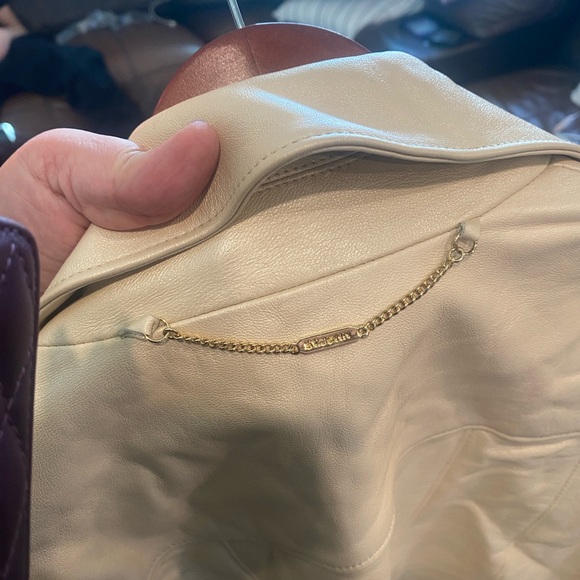 St. John Cream leather jacket - Picture 14 of 15